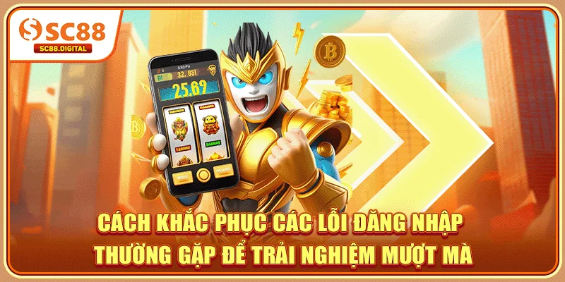 Cách khắc phục các lỗi đăng nhập thường gặp để trải nghiệm mượt mà