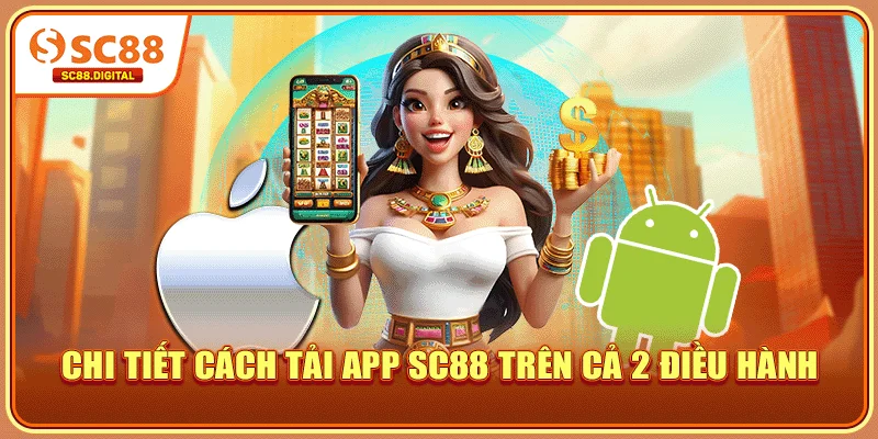 Chi tiết cách tải app SC88 trên cả 2 điều hành