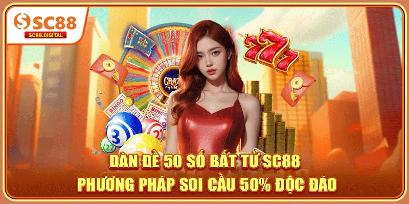 Dàn Đề 50 Số Bất Tử SC88 - Phương Pháp Soi Cầu 50% Độc Đáo