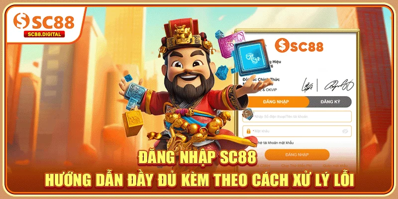 Đăng Nhập SC88 - Hướng Dẫn Đầy Đủ Kèm Theo Cách Xử Lý Lỗi