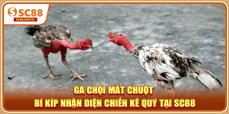Gà Chọi Mắt Chuột - Bí Kíp Nhận Diện Chiến Kê Quý Tại SC88