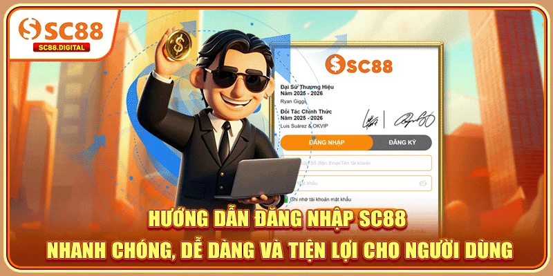 Hướng dẫn đăng nhập SC88 nhanh chóng, dễ dàng và tiện lợi cho người dùng