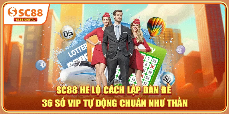 SC88 Hé Lộ Cách Lập Dàn Đề 36 Số VIP Tự Động Chuẩn Như Thần